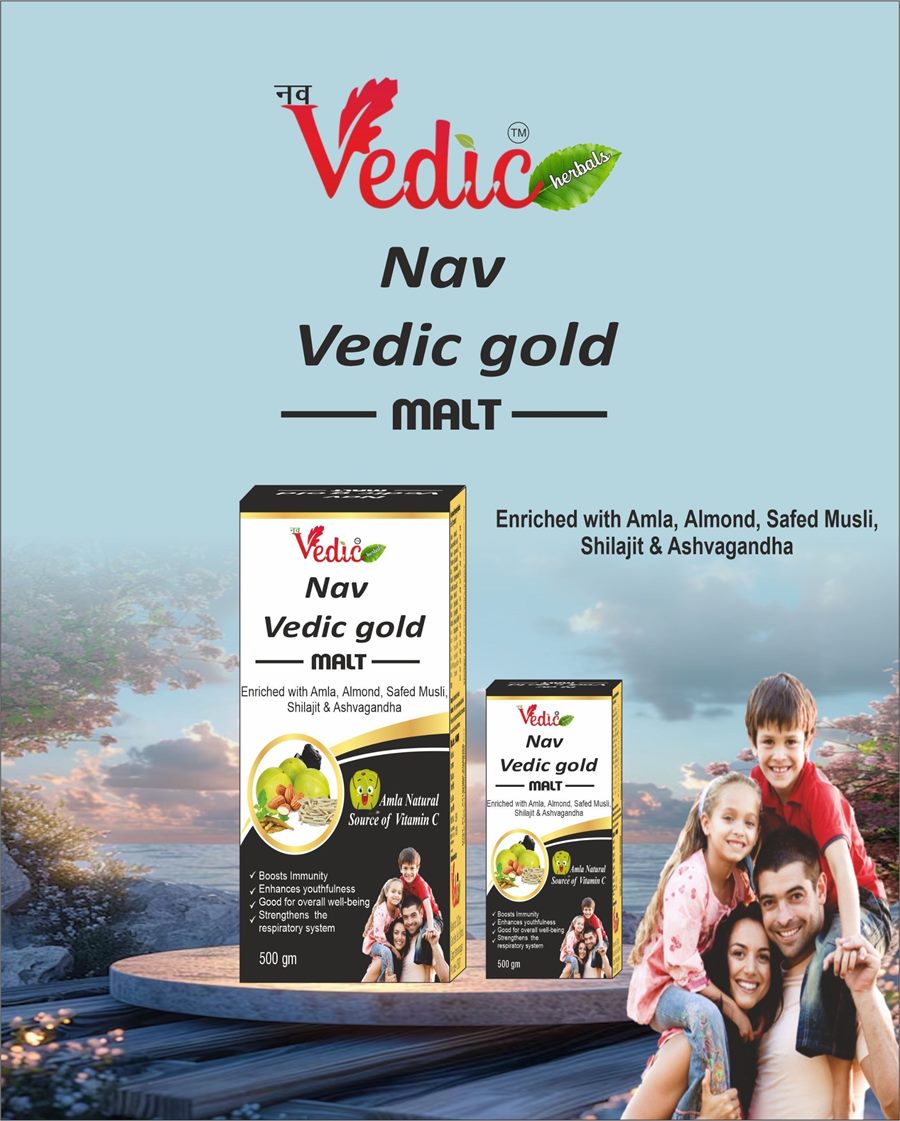 Nav Vedic Gold Malt
