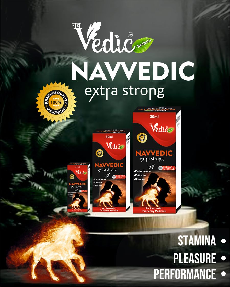 Nav Vedic Extra Strong Oil